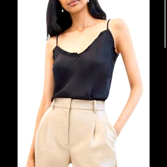Aritzia Tops - Aritzia Ruffle Trim Cami